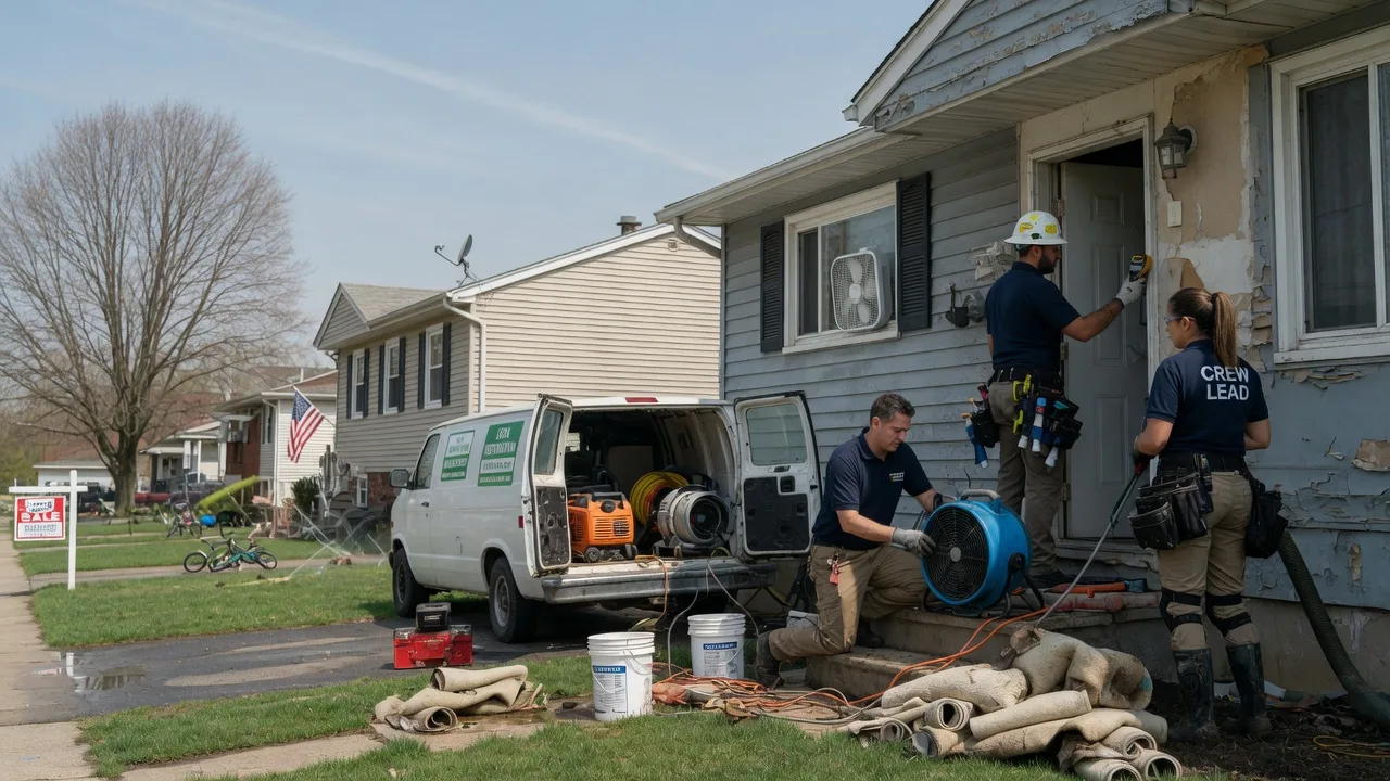 Flood Cleanup in Taylorsville, IN near me