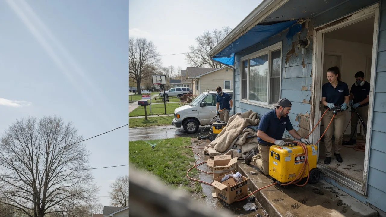 Basement Flood Cleanup in Taylorsville, IN near me